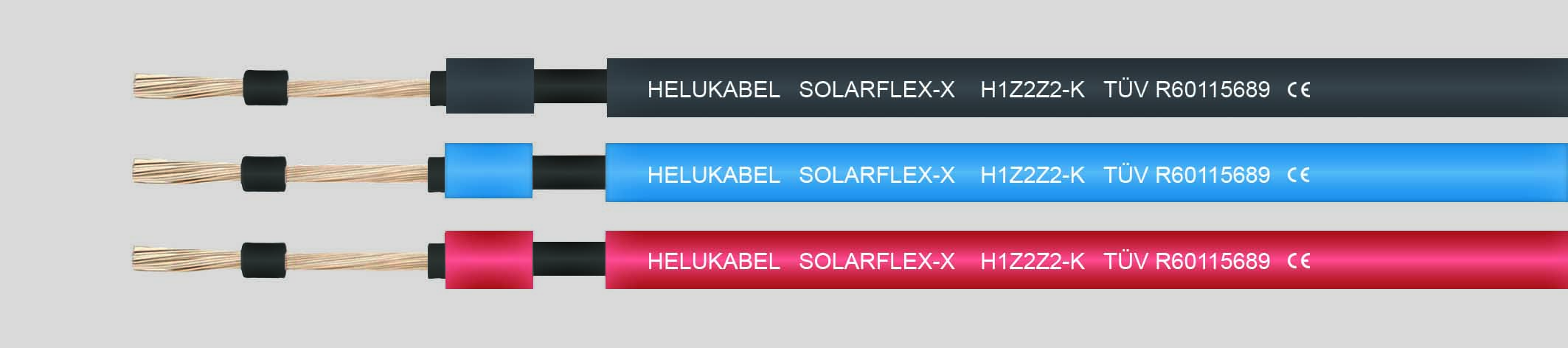 SOLARFLEX-X H1Z2Z2-K 1X2,5 mm2 czarny, do fotowoltaiki podwójna izolacja 713529 Helukabel